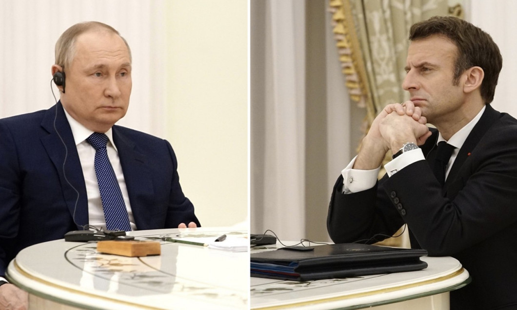 Russia France Leaders Meeting, Moscow, Russia - 07 Feb 2022