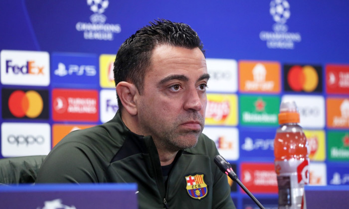 FC Barcelona Training Session And Press Conference - UEFA Champions League 2023/24, Spain - 11 Mar 2024