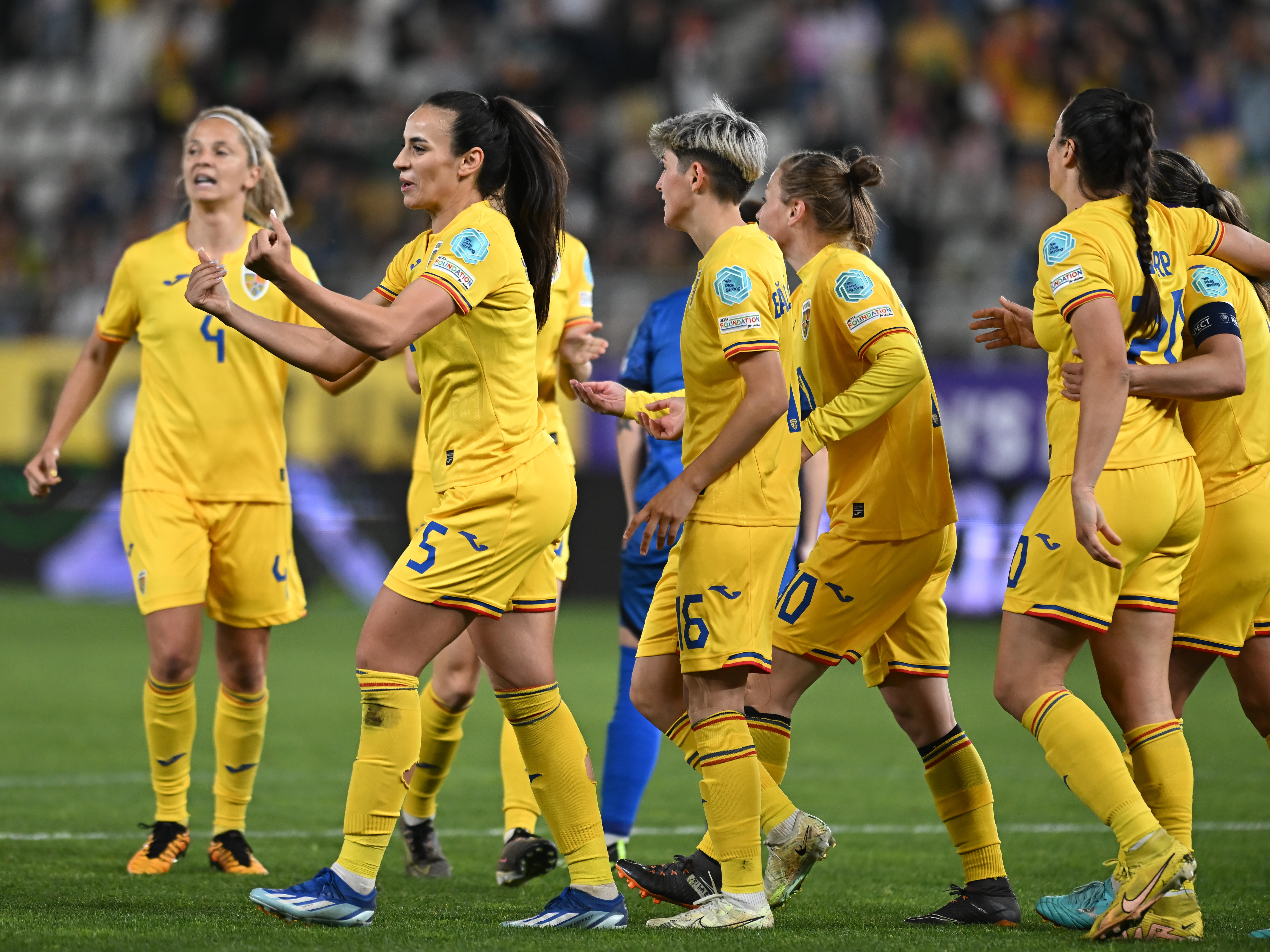 România - Kazahstan 1-0. ”Tricolorele” rămân pe primul loc în grupa pentru WEURO 2025