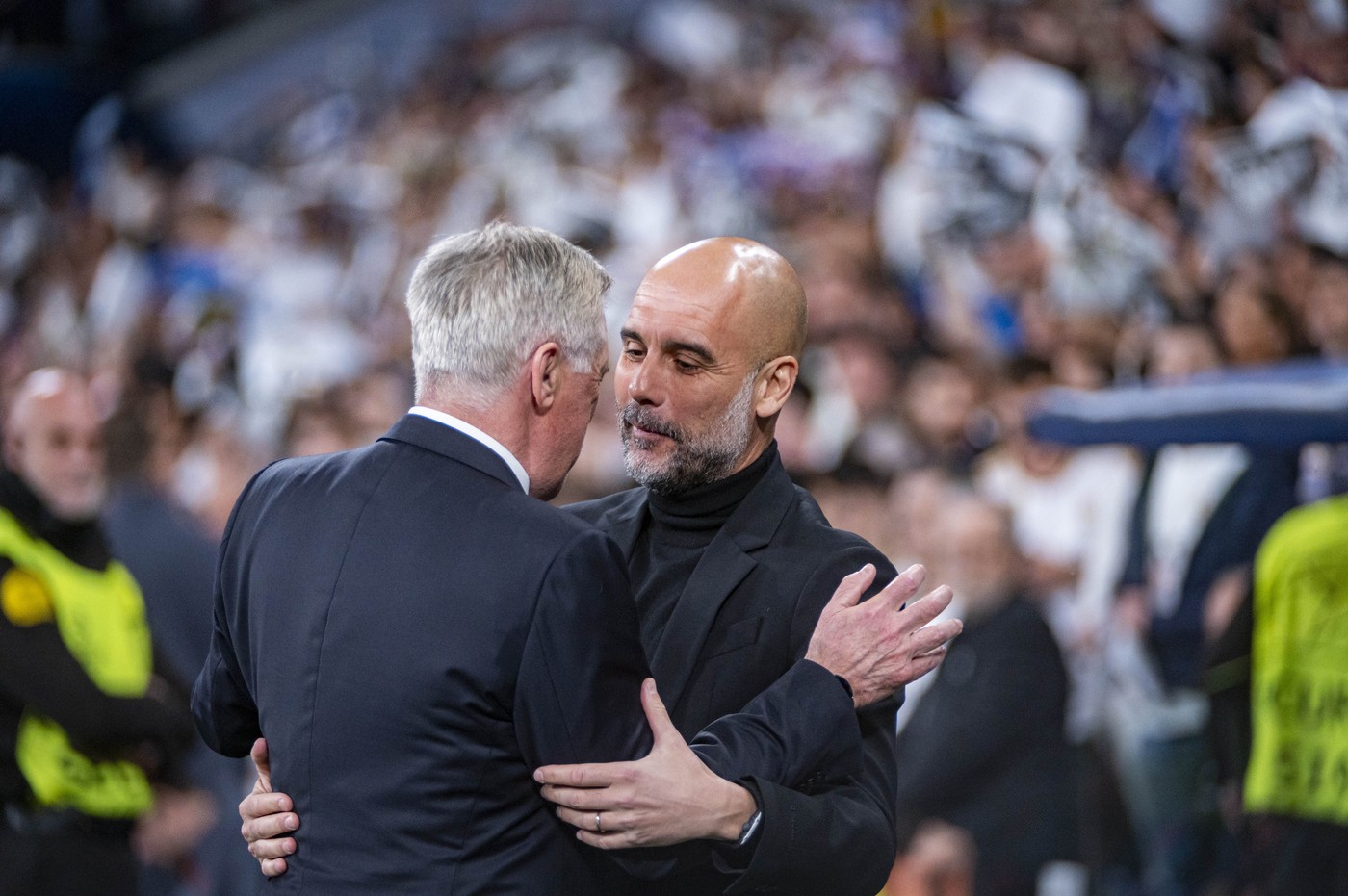 Cei de la UEFA au scris un singur cuvânt, când au văzut imaginile cu Pep Guardiola și Carlo Ancelotti