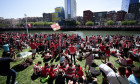 Athletic Bilbao celebrates the victory of the 24th Copa del Rey in their city