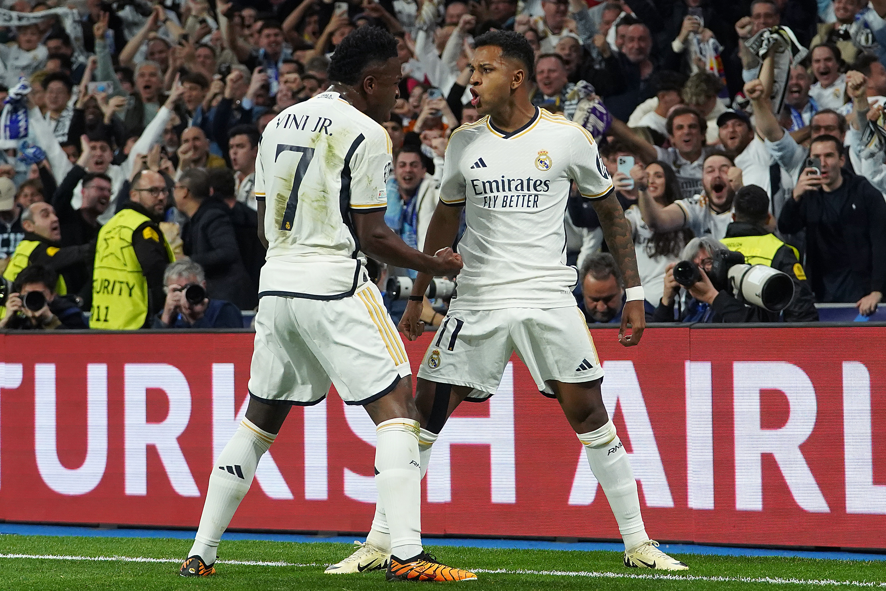 După ce a marcat în Real Madrid - Man. City 3-3, Rodrygo a dezvăluit de ce s-a bucurat în stilul lui Ronaldo