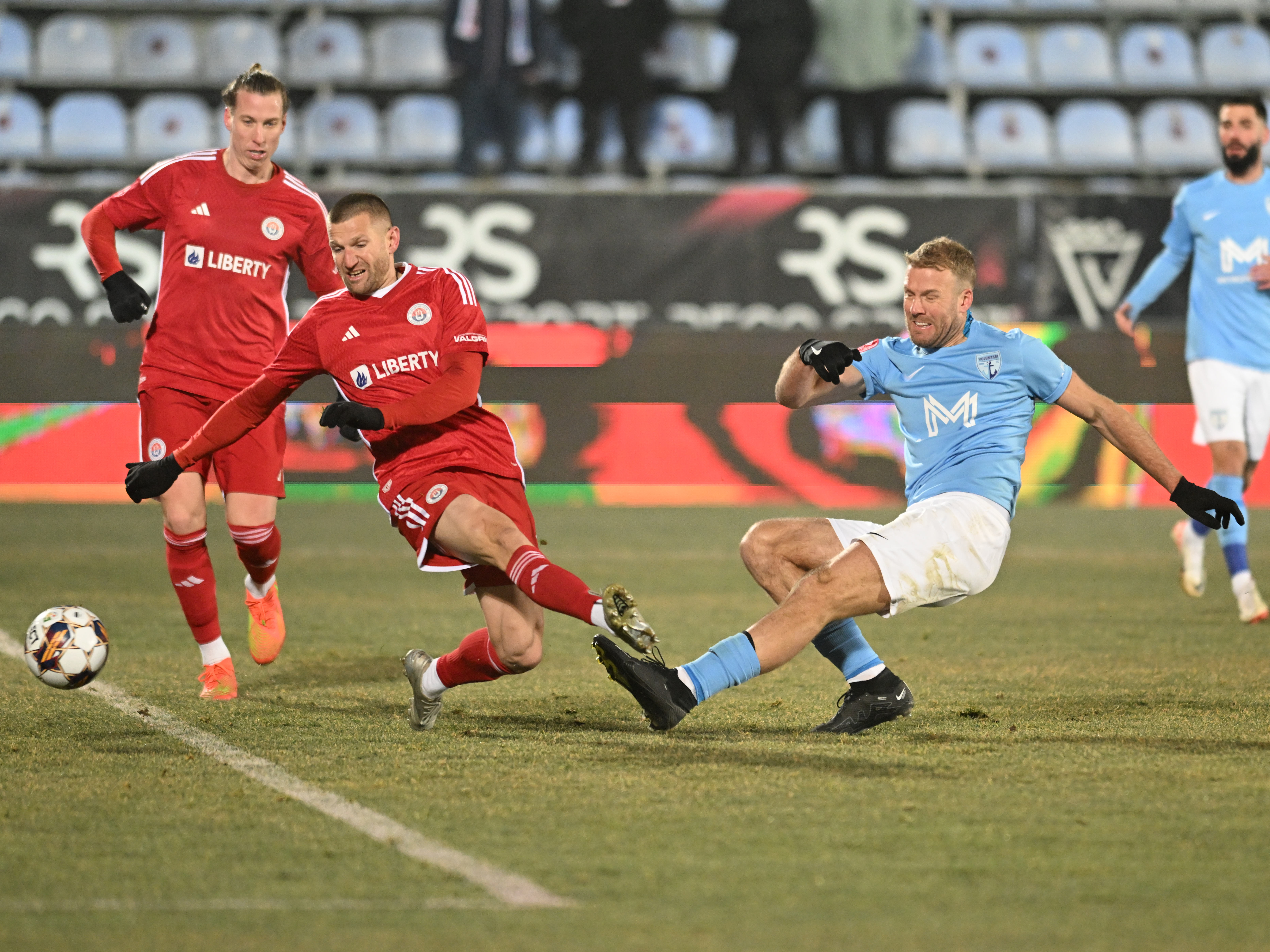 FC Voluntari - Oțelul Galați 1-1. Moldovenii obțin un punct, după ce au marcat în prelungiri