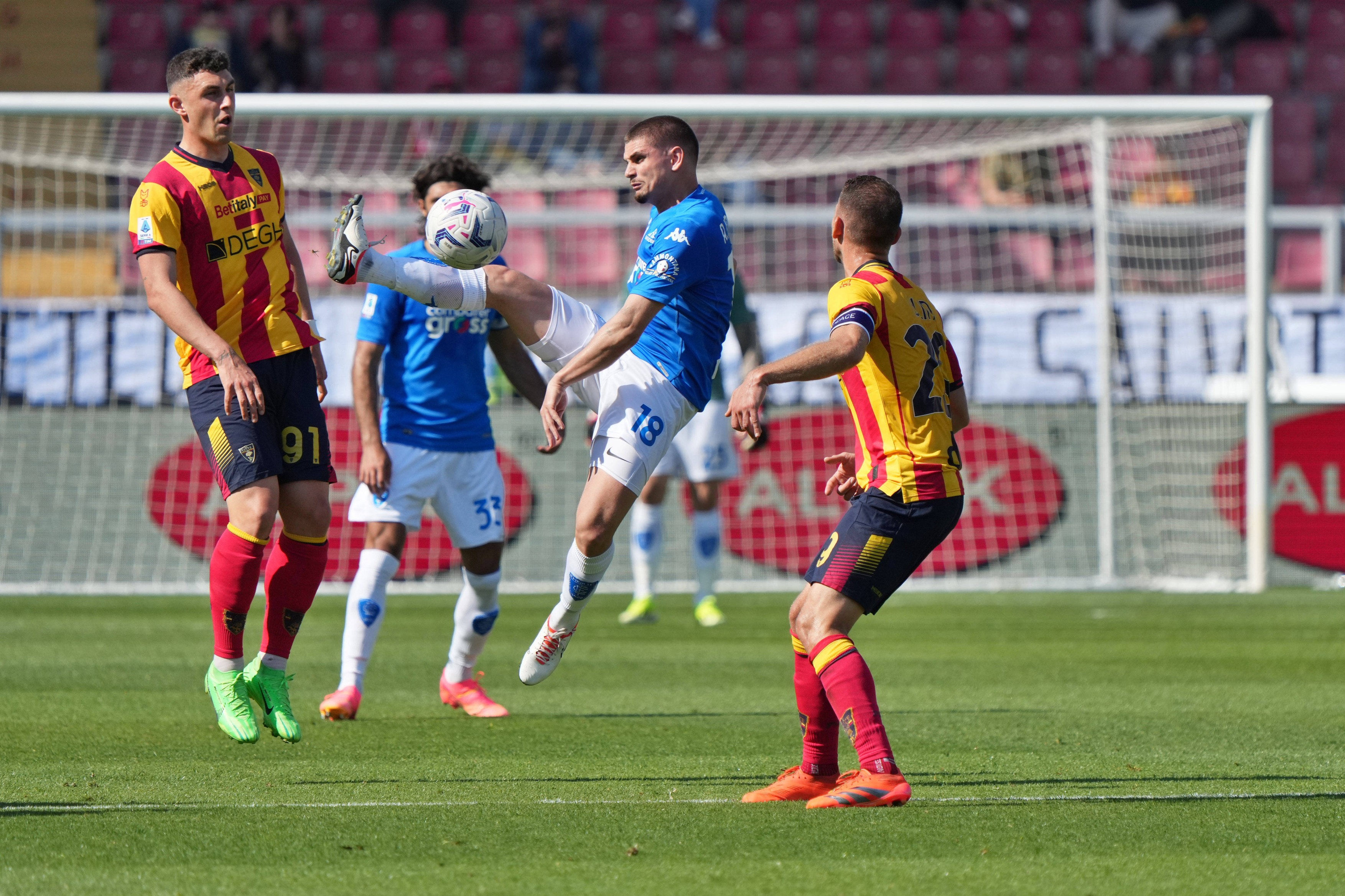 Răzvan Marin, cel mai mai bun de pe teren pentru Empoli în duelul cu Lecce. Nota primită de mijlocașul român