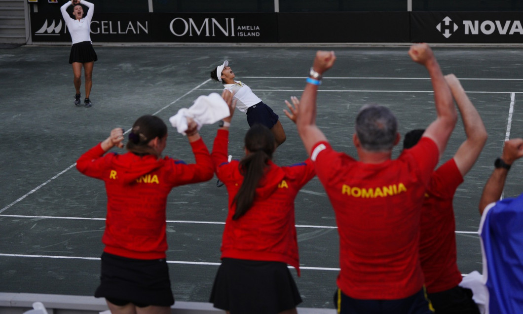 Tennis 2024: Billie Jean Cup - Romania v Ukraine