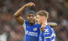 Sheffield United v Chelsea Premier League Noni Madueke (left) celebrates with Cole Palmer of Chelsea after scoring his s