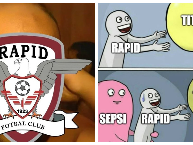 Foto | Meme-urile apărute, după Rapid - Sepsi 0-1: nimeni nu s-a abținut
