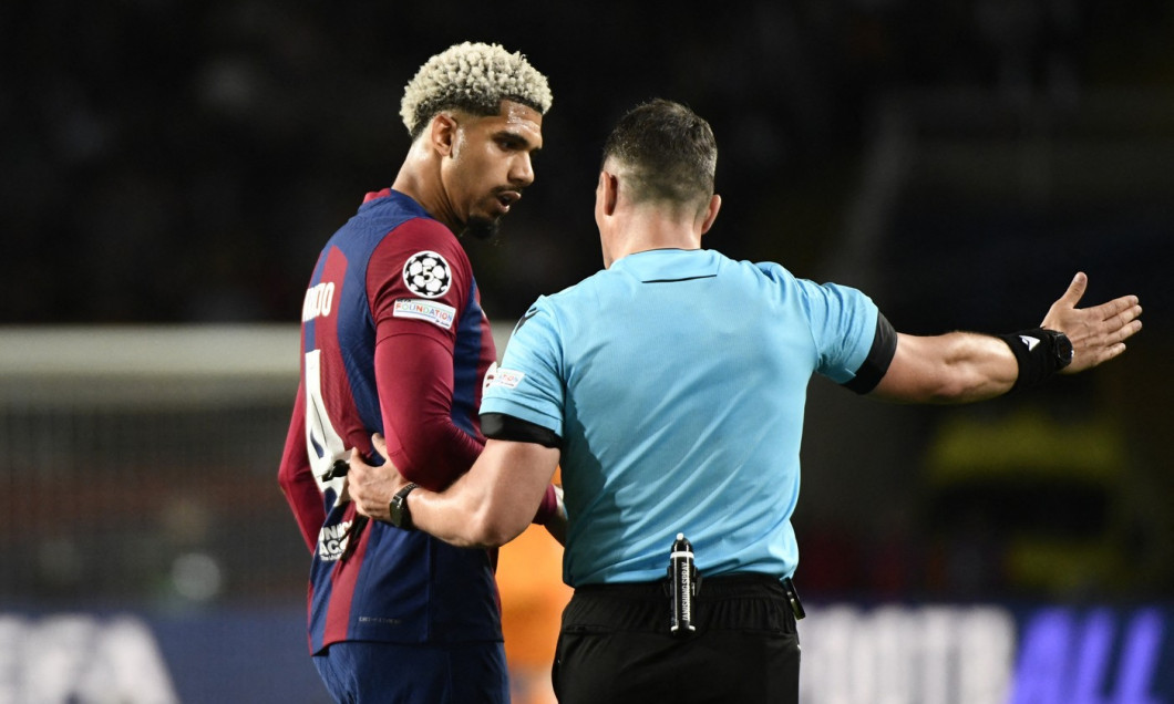 Match de Ligue Des Champions 2024 (LDC) "Barcelone - PSG (1-4)" au stade olympique Lluís Companys