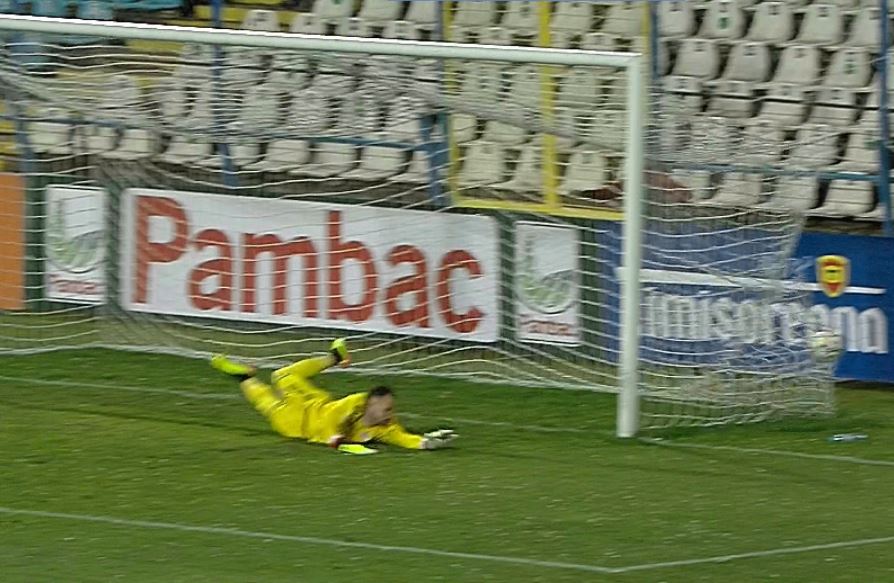 Oțelul - ”U” Cluj 1-1, ACUM, DGS 1. Dan Nistor a egalat din penalty