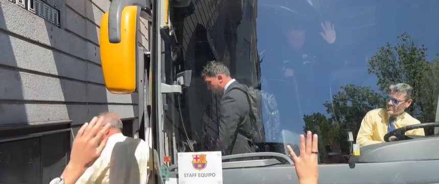 Ce i-au strigat fanii Barcelonei lui Xavi, atunci când autocarul echipei a ajuns în Madrid