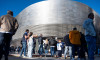 Madrid, Spain. 09th Apr, 2024. Real Madrid fans attend the Champions League football match against the British football team Manchester City at the Santiago Bernabu stadium. Credit: SOPA Images Limited/Alamy Live News