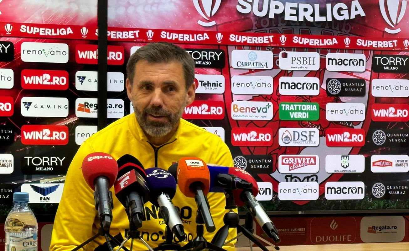 Zeljko Kopic i-a mobilizat pe jucători înainte de meciul cu ”U” Cluj: ”Eu dau tot ce am mai bun pentru Dinamo!”