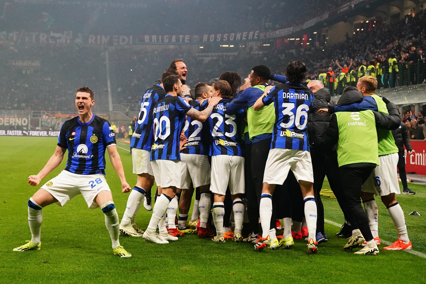 Inter este noua campioană a Italiei! Titlul, asigurat chiar după victoria cu AC Milan, 2-1