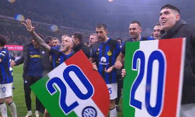 Fiesta la Milano! Inter a sărbătorit al 20-lea titlu chiar sub ochii rivalilor de la AC Milan