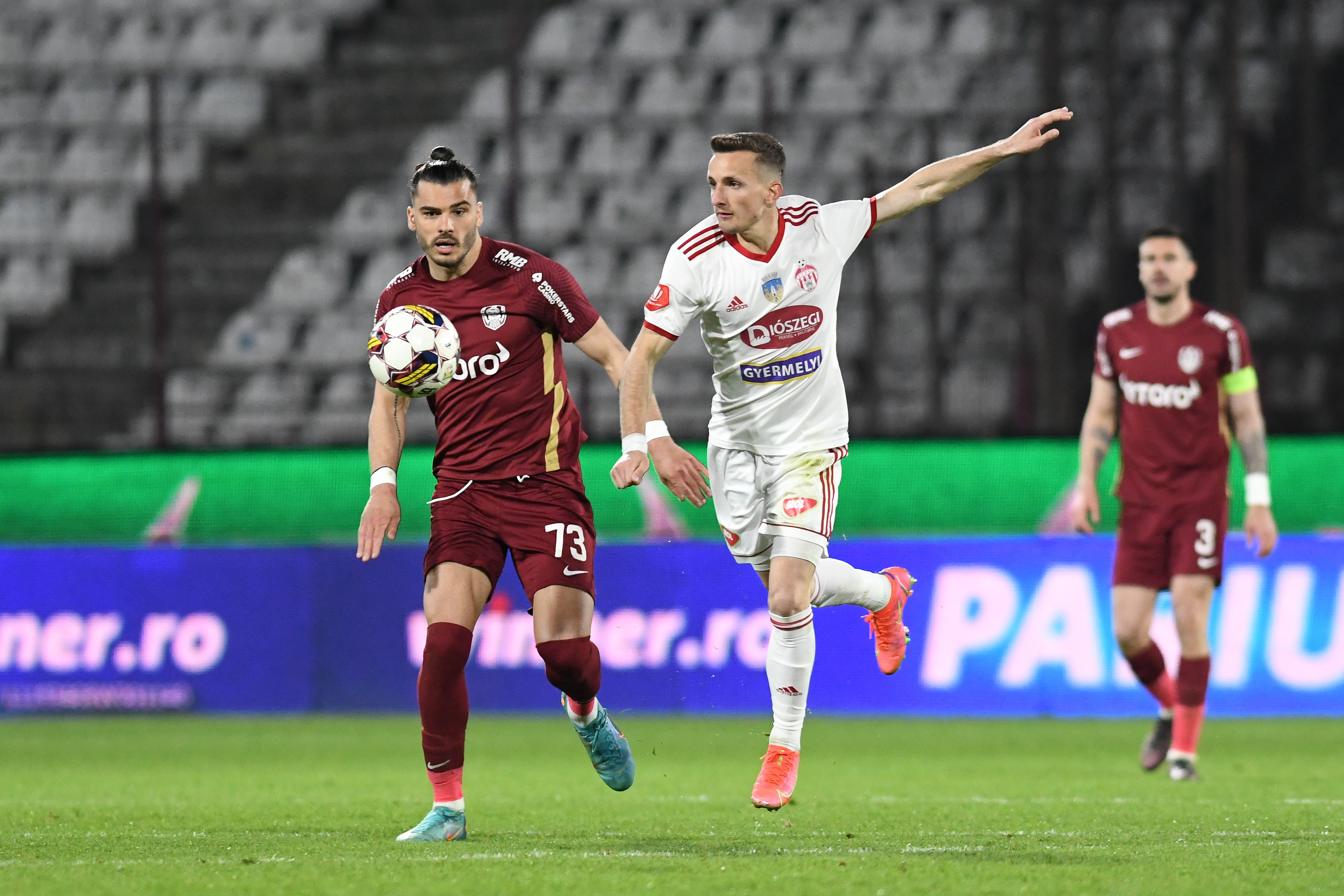 CFR Cluj - Sepsi 1-1, ACUM, pe Digi Sport 1. Ardelenii au lovit bara