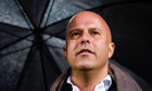 Deventer, The Netherlands. 25th Apr, 2024. Deventer - Feyenoord coach Arne Slot during the Eredivisie match between Go Ahead Eagles v Feyenoord at De Adelaarshorst on 25 April 2024 in Deventer, The Netherlands. Credit: box to box pictures/Alamy Live News