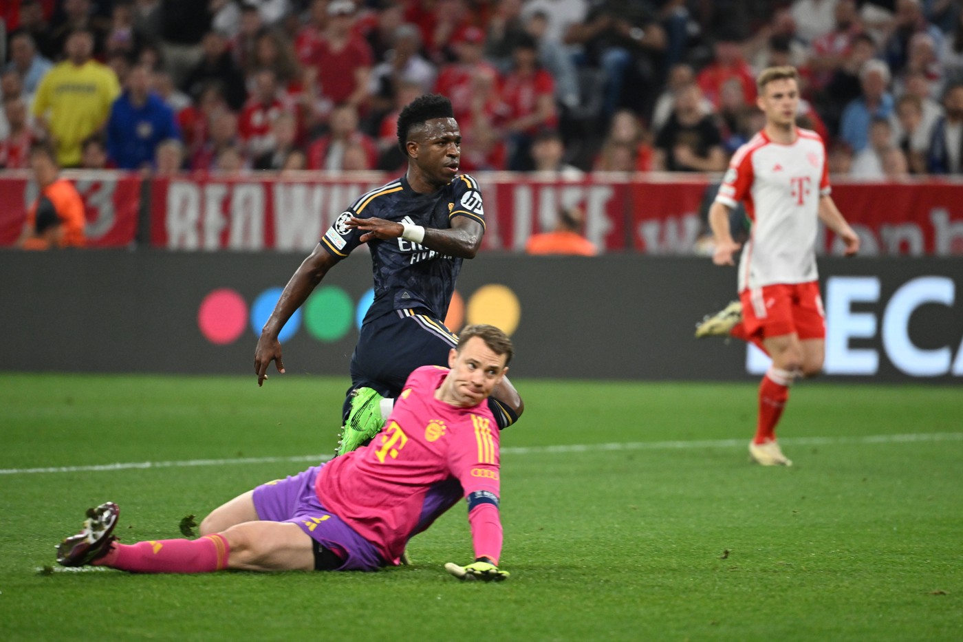 Unic! Ce performanță a atins Vinicius Jr odată cu golul marcat împotriva lui Bayern Munchen