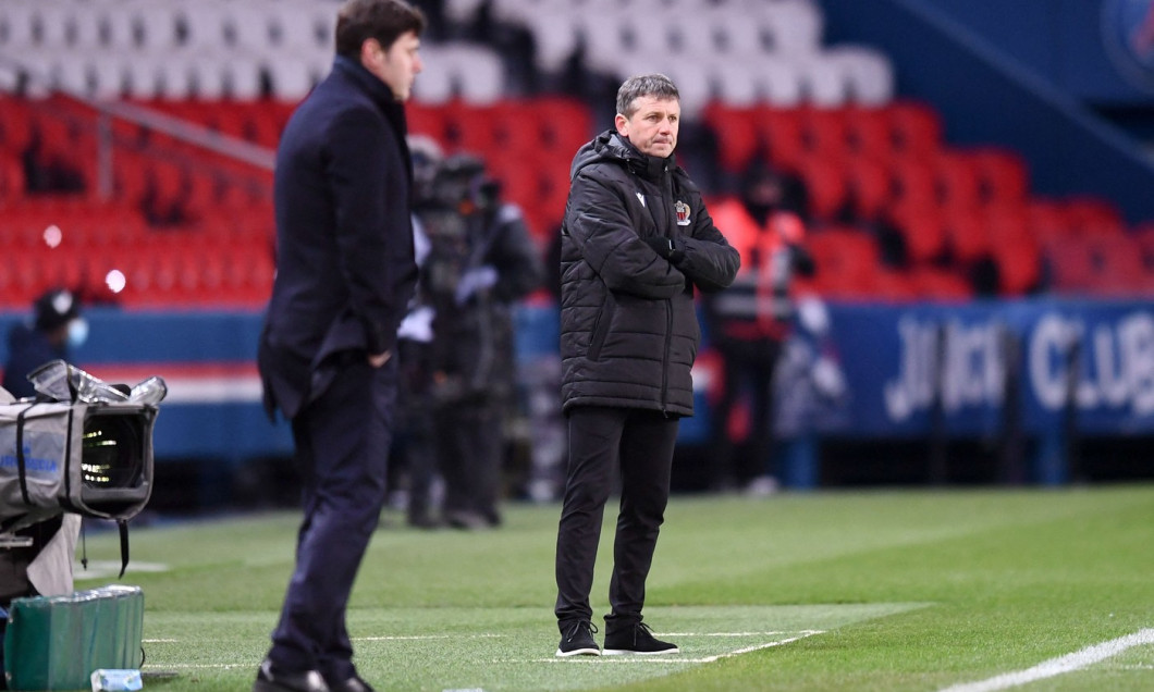 Rencontre de football en ligue 1 Uber Eats - Paris Saint-Germain (PSG) contre Nice ŕ Paris