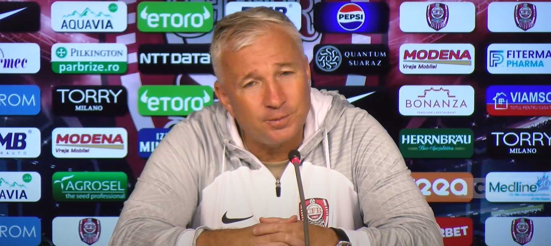 Cum și-a avertizat Dan Petrescu jucătorii: i-a ”atacat” pe cei de la FCSB! ”Supără când zic adevărul”