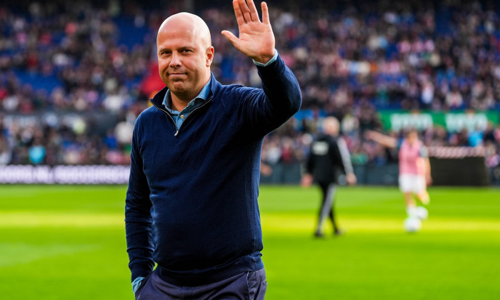 Eredivisie: Feyenoord v PEC Zwolle Rotterdam - Feyenoord coach Arne Slot during the Eredivisie match between Feyenoord v