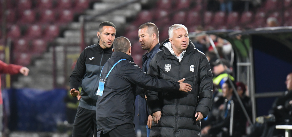 Un fotbalist al Rapidului s-a dus la Dan Petrescu, la pauza meciului: ”I-am zis să plece, că m-a enervat”