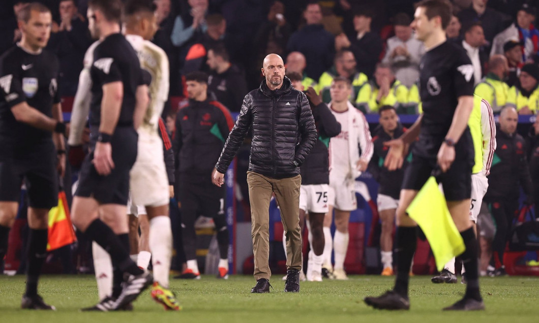 Crystal Palace v Manchester United, ManU Premier League 06/05/2024. Manchester United Manager Erik ten Hag during the Pr