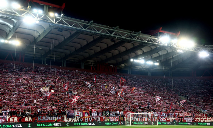 Olympiakos v Aston Villa, UEFA Europa Conference League, Semi Final, Second Leg, Football, Georgios Karaiskakis Stadium, Athens, Greece - 09 May 2024