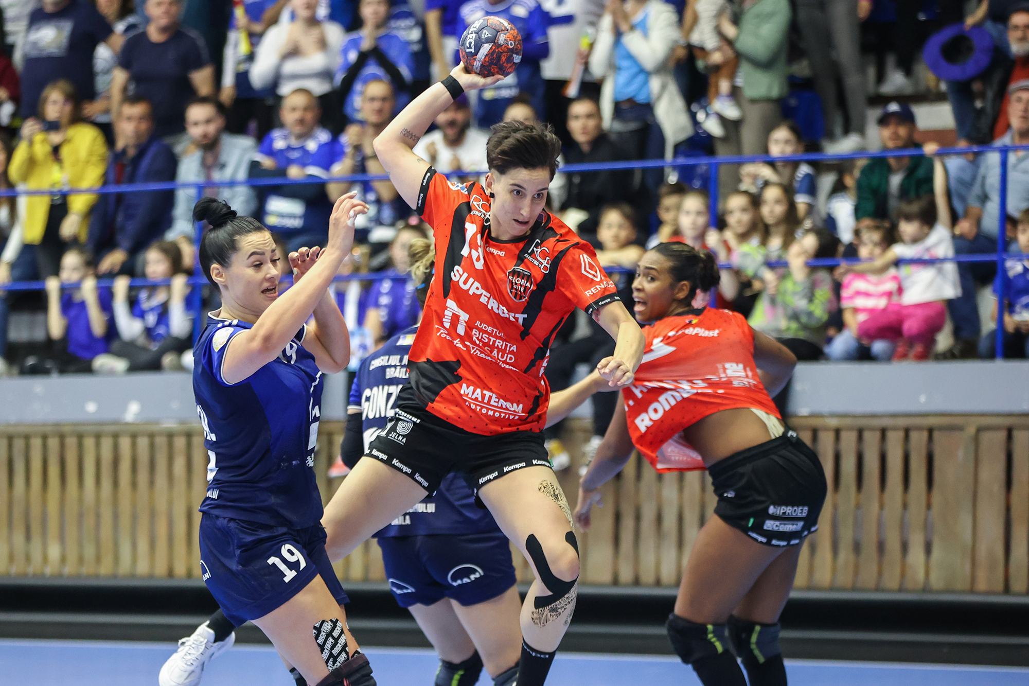 Gloria Bistrița - Dunărea Brăila, Live Video, 16:00, Digi Sport 2. Semifinală românească în EHF European League