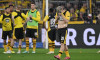 Dortmunds Spieler nach der Niederlage 06.04.2024, Fussball 1. Bundesliga, 28. Spieltag, Saison 2023/2024 Borussia Dortmu