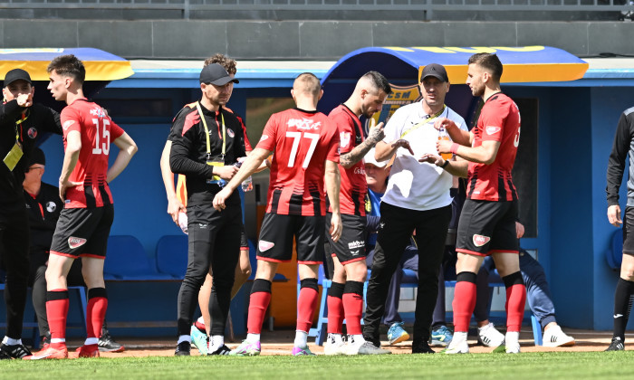 FOTBAL:UNIREA SLOBOZIA-CSIKSZEREDA MIERCUREA CIUC, PLAY OFF LIGA 2 CASA PARIURILOR (7.04.2024)