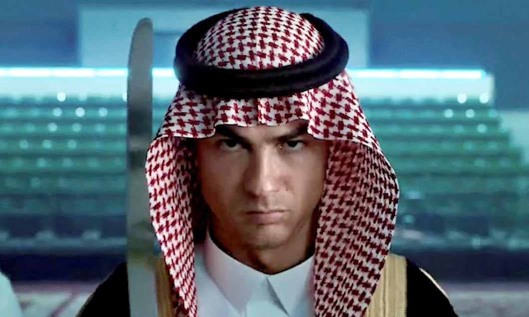 Cristiano Ronaldo in Saudi Costume Celebrating Nationa Day - Riyadh