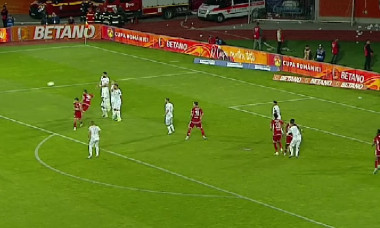 Gol a la Juninho Pernambucano! Anes Rusevic a înscris o bijuterie de gol în finala Corvinul - Oțelul