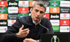 240411 Club Brugge vs PAOK Head Coach Razvan Lucescu of PAOK pictured during the post match press conference, PK, Presse
