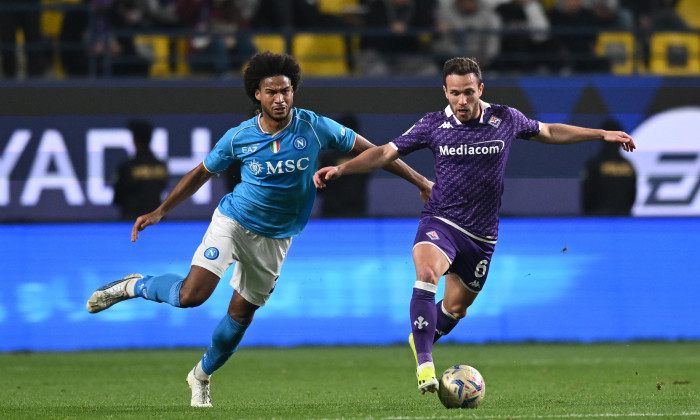 Soccer: Serie A 2023 2024 : Napoli 3-0 Fiorentina
