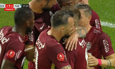 Cum a reacționat Gică Hagi, după ce Farul a primit 4 goluri de la CFR Cluj în 38 de minute