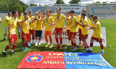 FCSB U15 a câștigat titlul de campioană a României. A umilit CSA Steaua în finală. ”Să se audă în toată țara!”