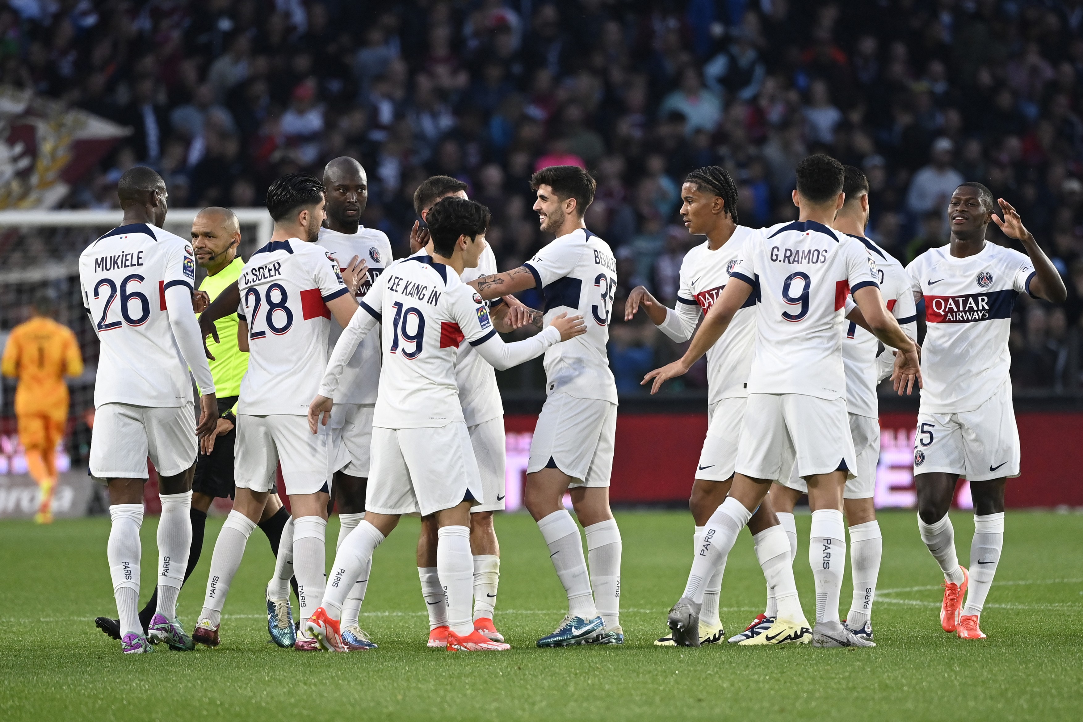 Metz - PSG 0-2, ACUM, pe DGS 2. Lee a majorat scorul. Toate rezultatele ultimei etape