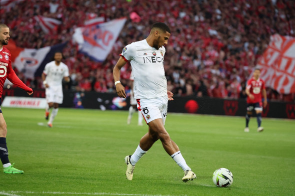 Match de Ligue 1 Uber Eats "Lille - Nice (2-2)" au stade Pierre-Mauroy