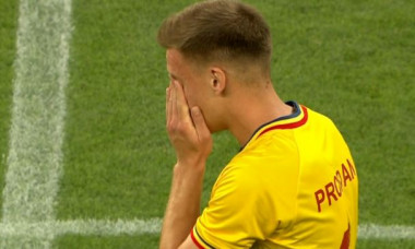 Răzvan, fiul lui Daniel Prodan, a reacționat după ce a izbucnit în lacrimi la meciul ”Generației de Aur”