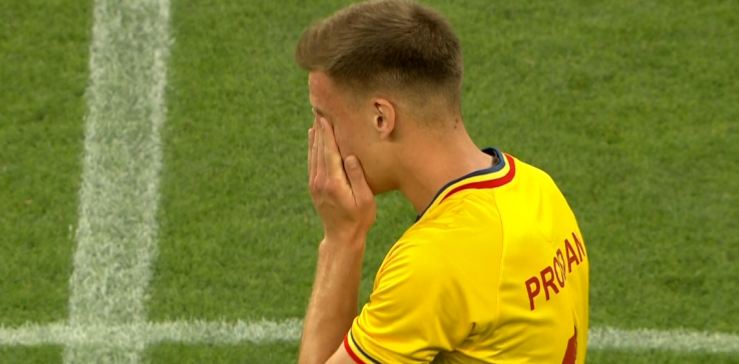 Răzvan, fiul lui Daniel Prodan, a reacționat după ce a izbucnit în lacrimi la meciul ”Generației de Aur”
