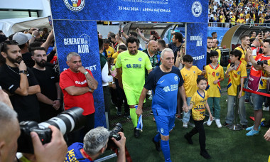 FOTBAL:ROMANIA GENERATIA DE AUR-LEGENDELE LUMII, AMICAL (25.05.2024)