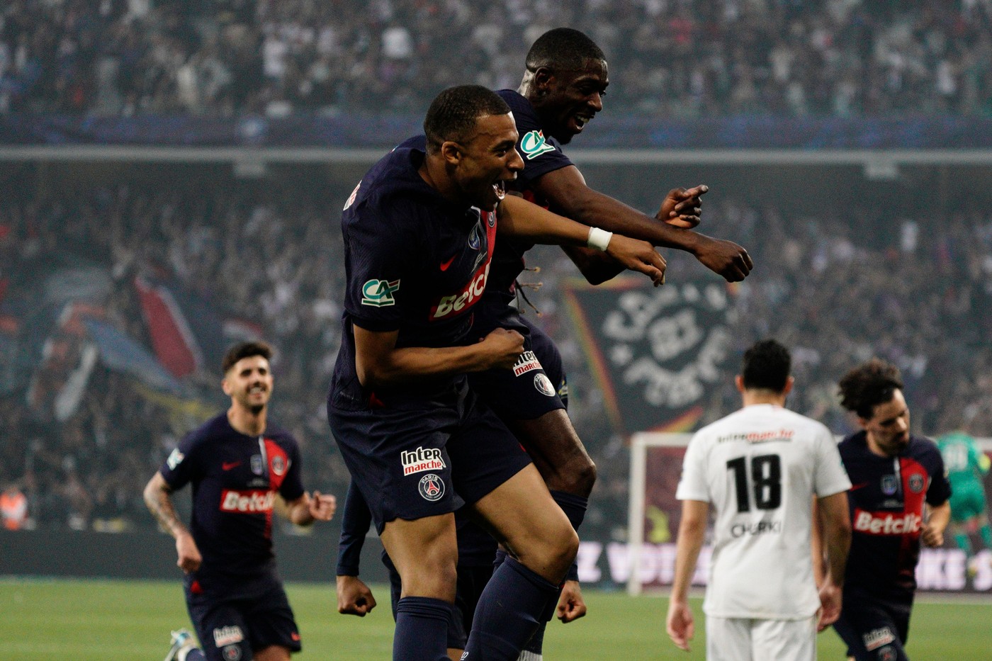 Lyon - PSG 1-2. Parizienii au câștigat Cupa Franței! Ultimul trofeu pentru Mbappe la club