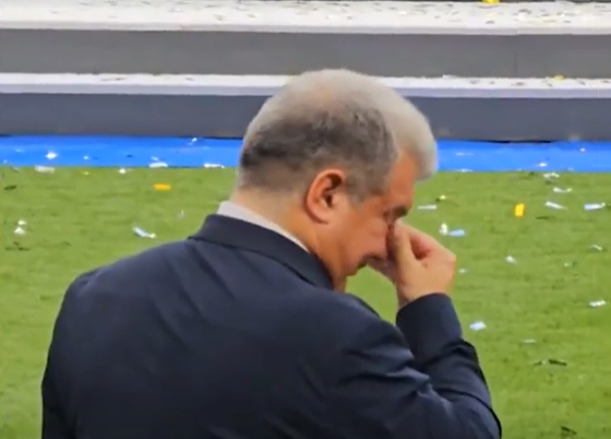 Joan Laporta, în lacrimi pe teren! Președintele Barcelonei nu a mai putut să își stăpânească emoțiile