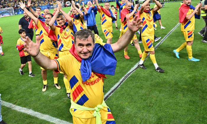 FOTBAL:ROMANIA GENERATIA DE AUR-LEGENDELE LUMII, AMICAL (25.05.2024)