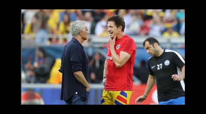 Jose Mourinho și Gică Popescu / Foto: Instagram-@gica.popescuromania