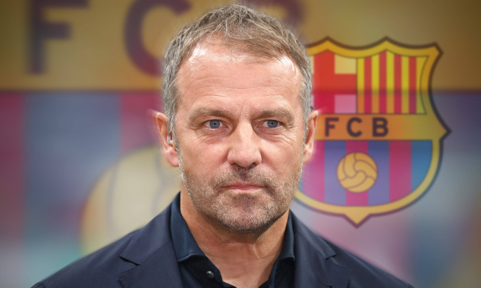 FOTOMONTAGE: Spanische Medien bestaetigen: Hansi Flick wird neuer Trainer des FC Barcelona, Barca ARCHIVFOTO; Bundestrai