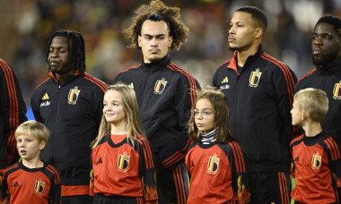 Belgium v Azerbaijan - EURO 2024 Qualifier BRUSSELS, BELGIUM - NOVEMBER 19 : Theate Arthur defender of Belgium pictured