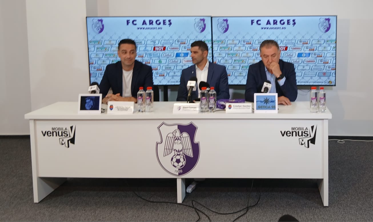 Dani Coman, prezentat la FC Argeș: ”Fotbalul nu-ți oferă garanții, nu e matematică!”