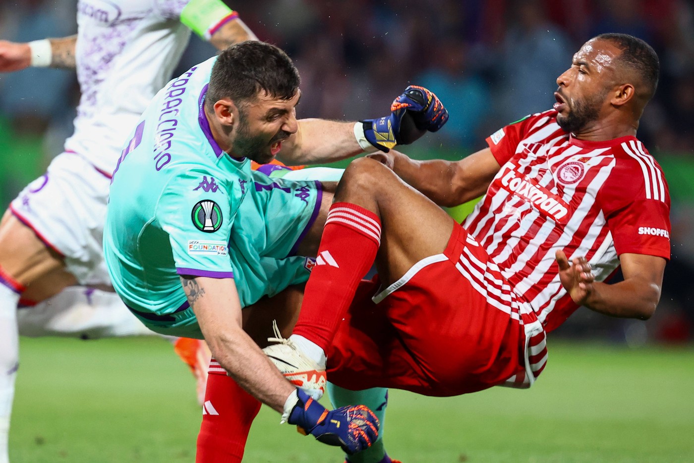 Finala Conference League, ACUM | Olympiakos - Fiorentina 0-0. Câștigătoarea se decide în prelungiri