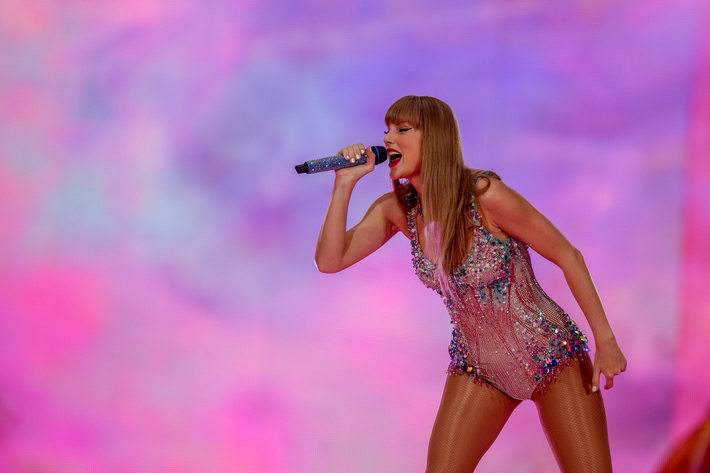 Reacția lui Taylor Swift, după ce a fost huidută la Super Bowl